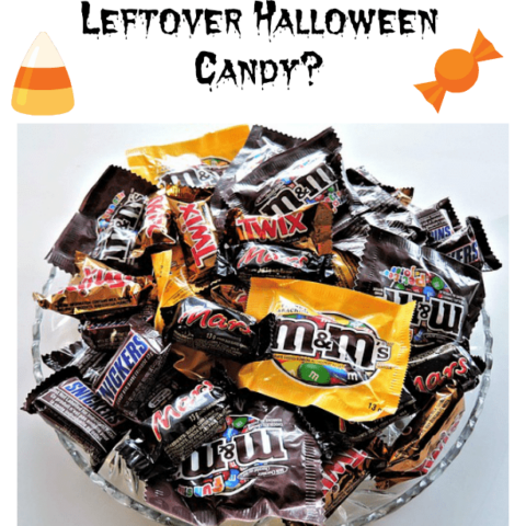 What To Do With Leftover Halloween Candy?