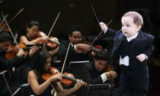 baby in a tux