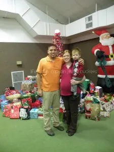 Campus Christmas Party family