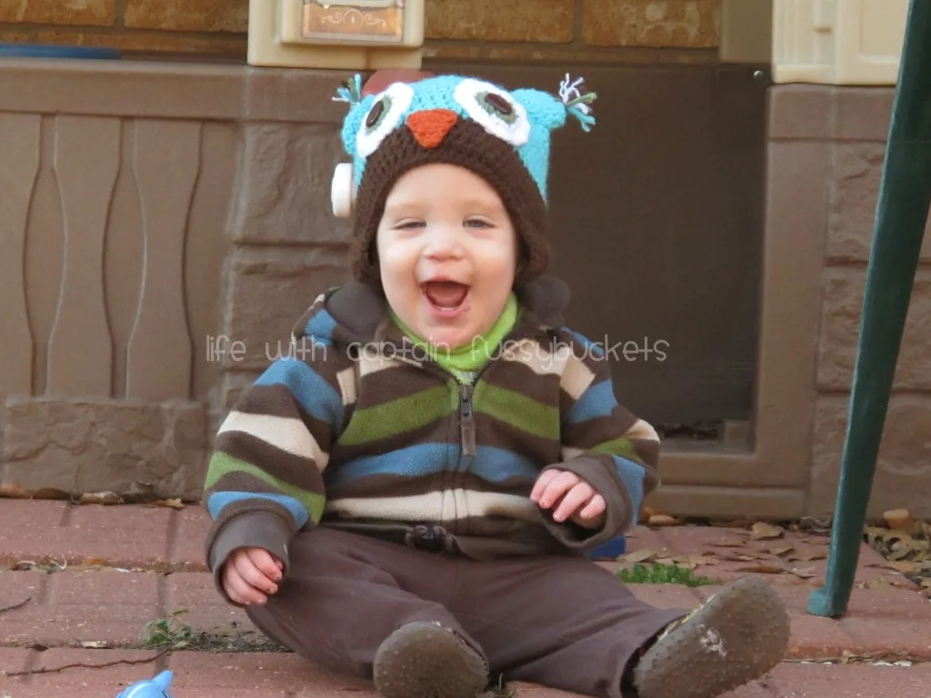 owl hat baby d