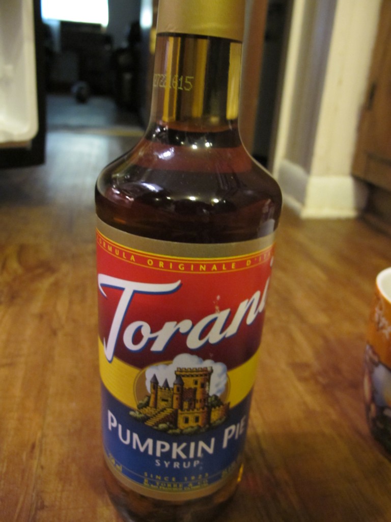 pumpkin pie syrup