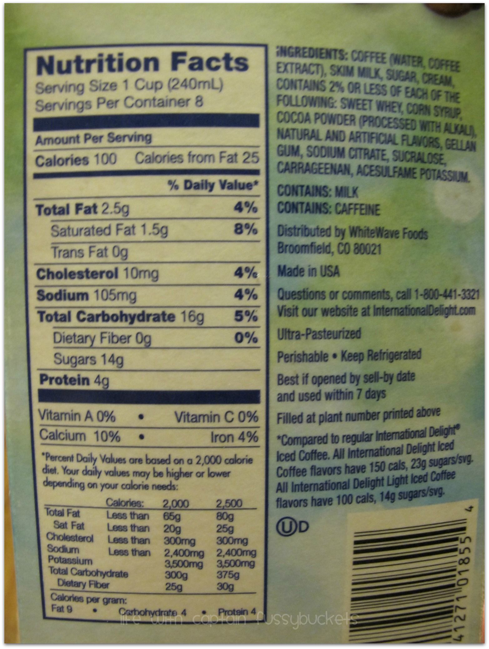 Delight Coffee Creamer Nutrition Facts – Blog Dandk