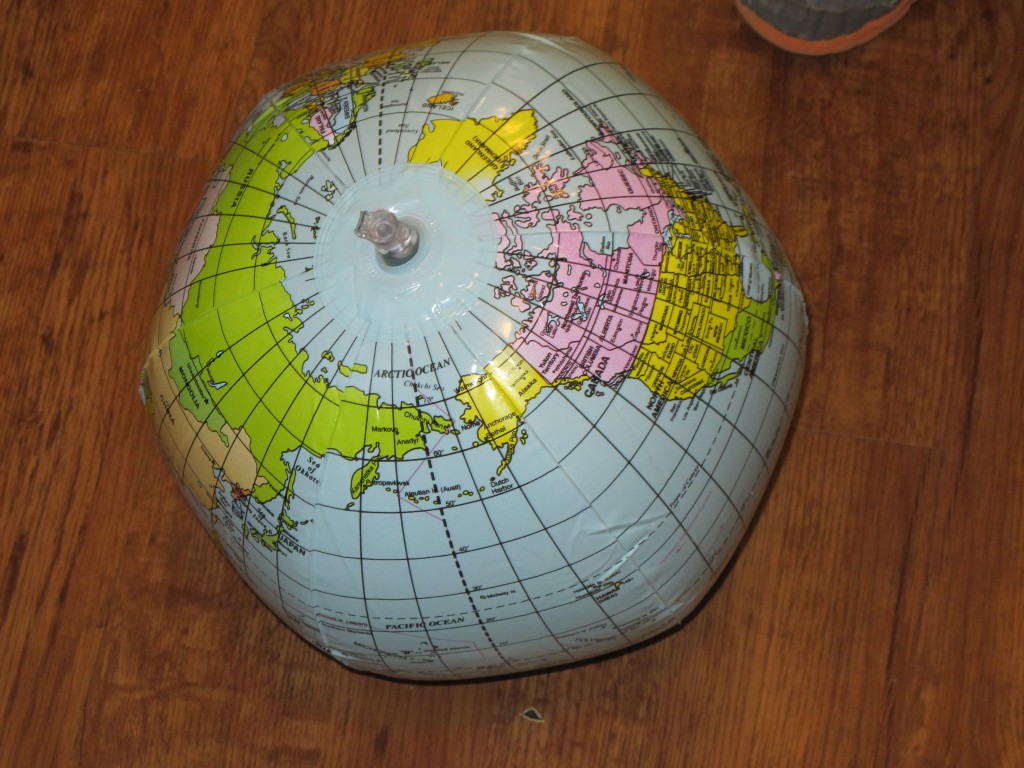 inflatable globe