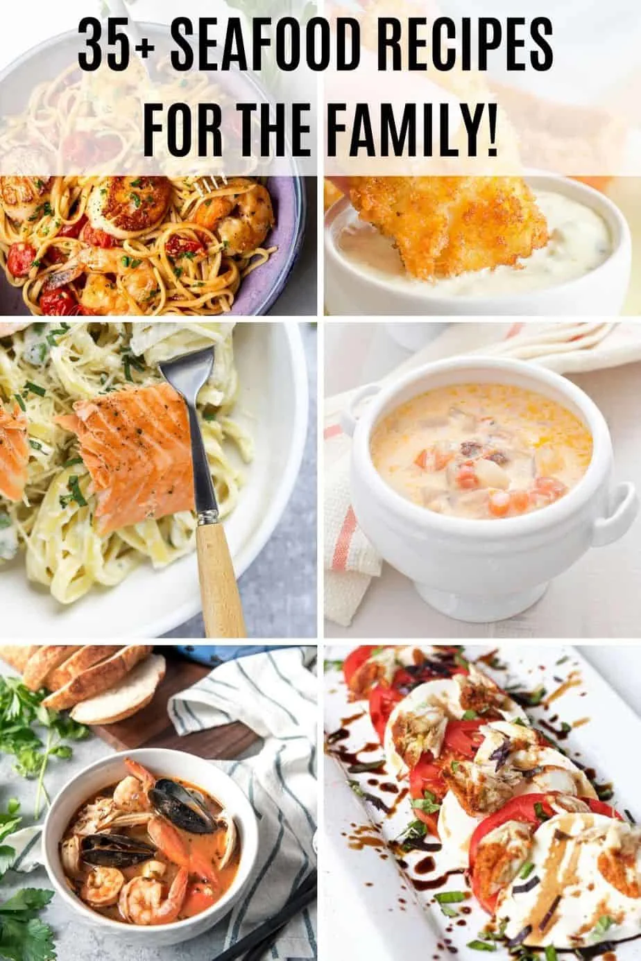 35+ impressive seafood recipes for the family