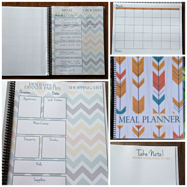 Carrie Elle meal planner