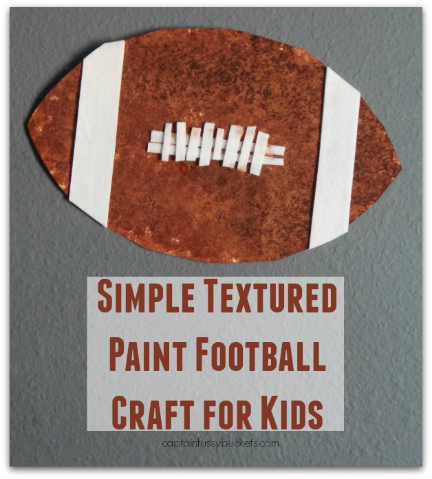 Simple Textured Craft for Kids