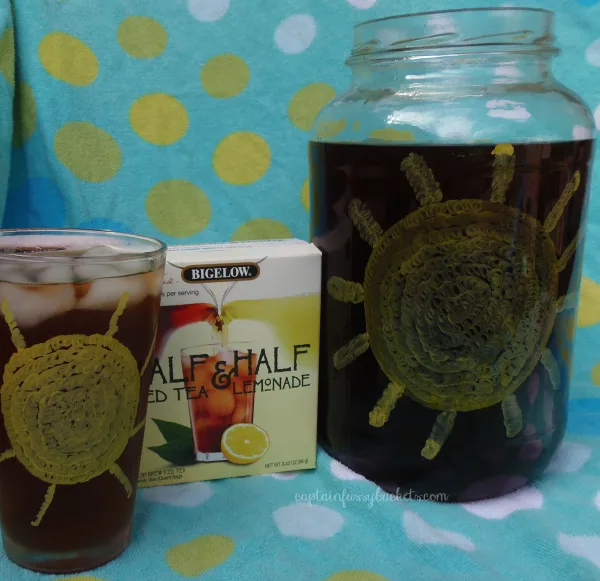 DIY Iced Tea Glass