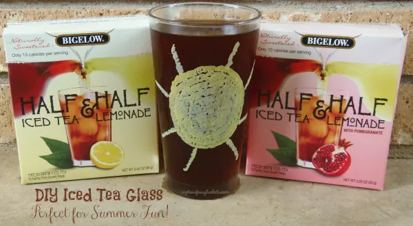 DIY Iced Tea Glass