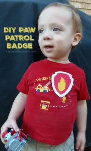Paw Patrol Marshall Badge