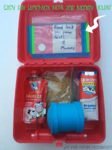 Make Lunch Special: DIY Lunchbox Note and Money Holder #HorizonLunch #collectivebias ad