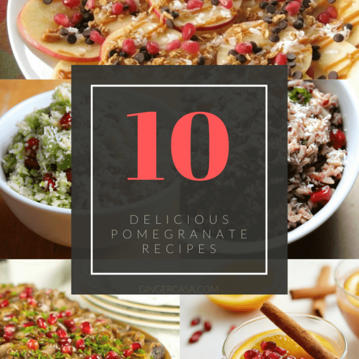 Pomegranate Recipes and How to Use Pomegranates