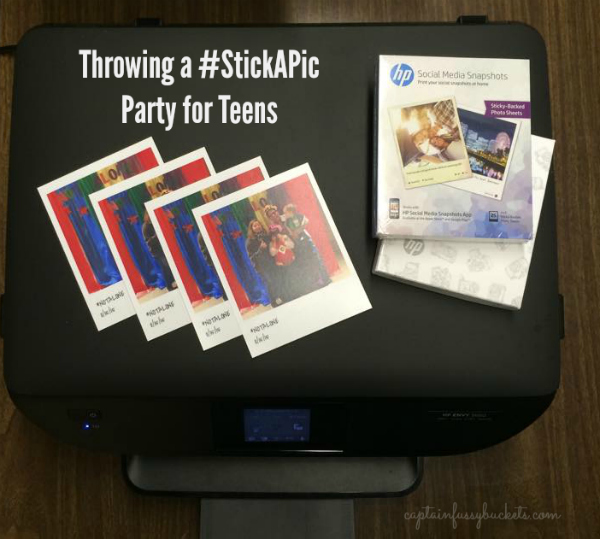 Throwing a StickAPic Photo Party for Teens