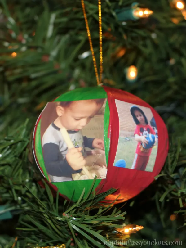 Picture Ornament Craft For Kids