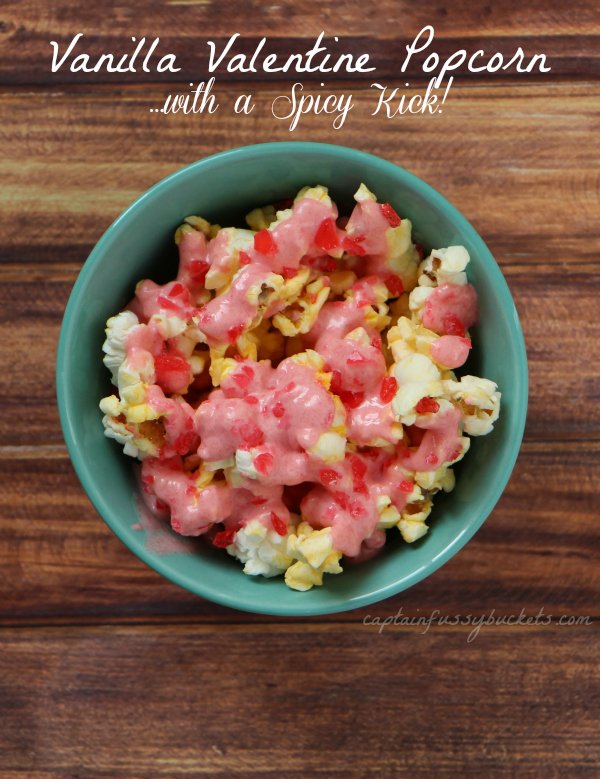 Vanilla Valentine Popcorn