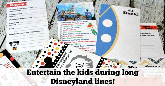 Disneyland activity book