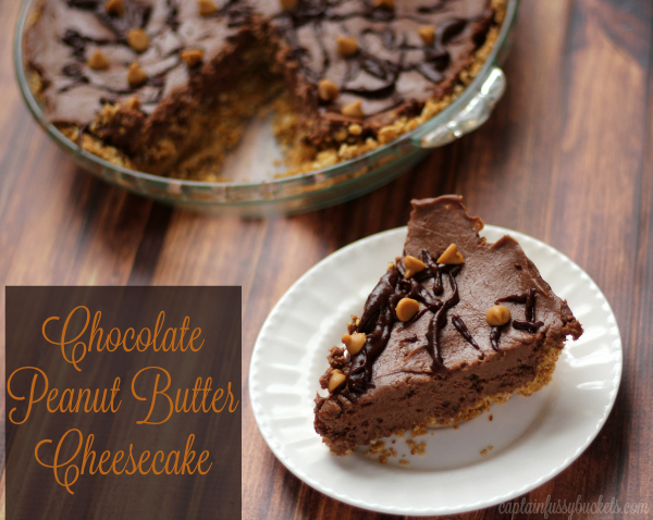 Chocolate Peanut Butter Cheesecake