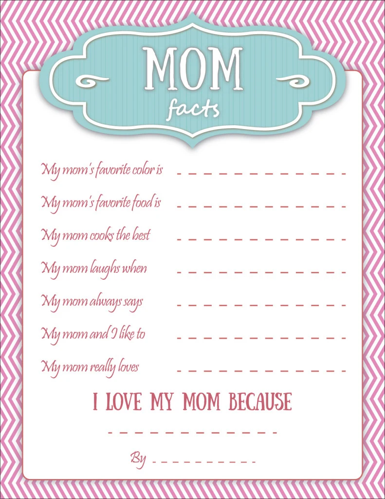 Mother's Day Printable mother's day printables