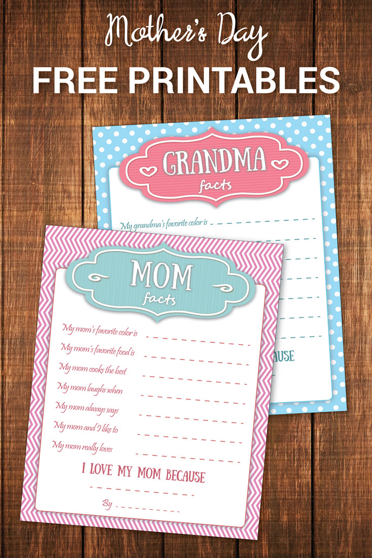 Mother's Day Printables