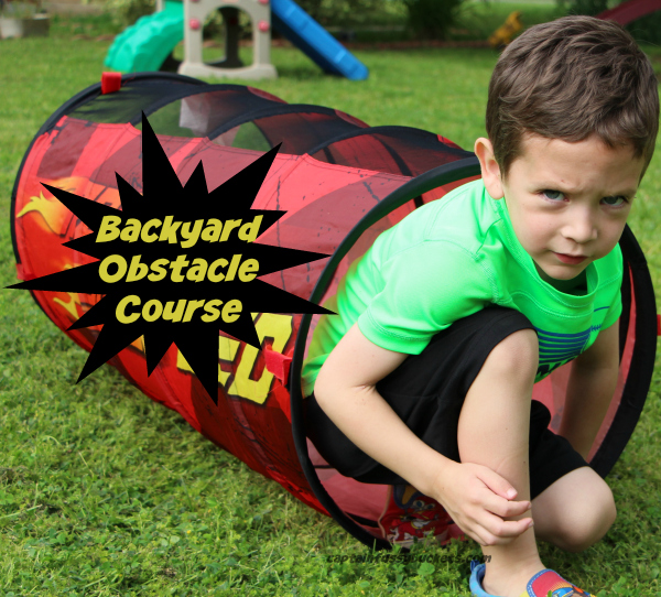 Backyard Obstacle Course AD #FreeToBe #CollectiveBias