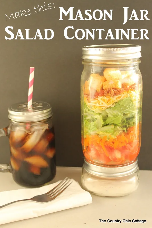 mason jar salad