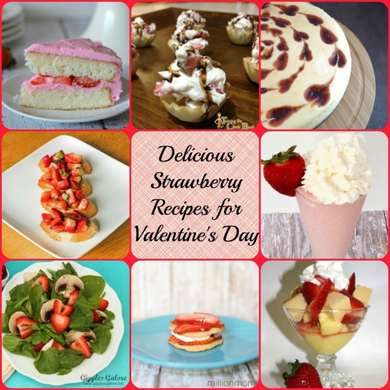 Delicious Strawberry Recipes for Valentine's Day
