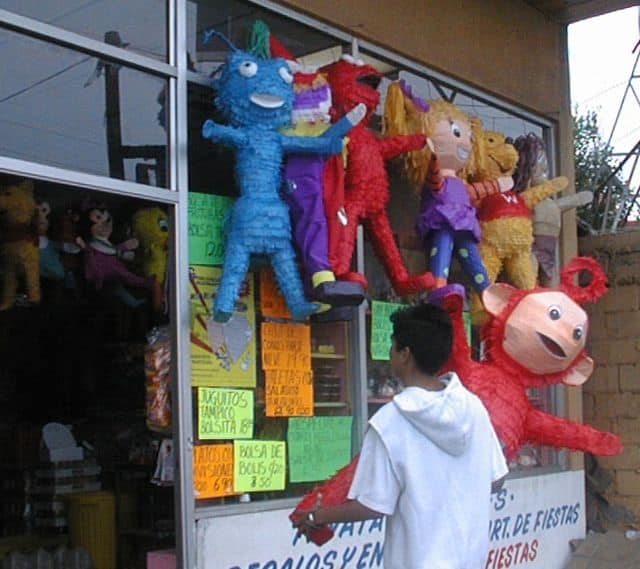 Piñata makers need a raise! It's hard work!