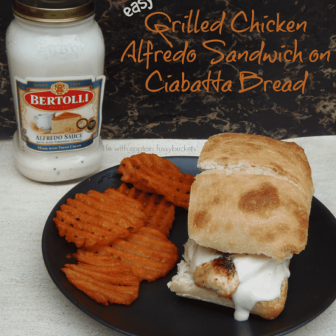 Bring Tuscany to Your Table With A Grilled Chicken Alfredo Sandwich