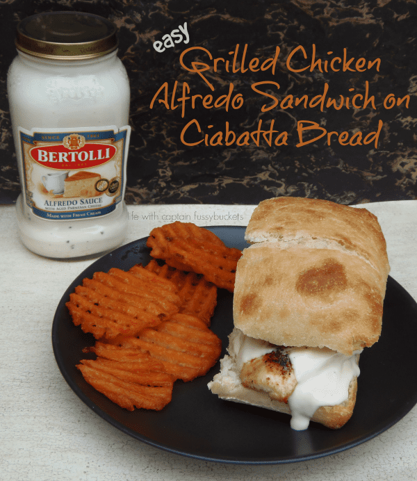 Bring Tuscany to Your Table With A Grilled Chicken Alfredo Sandwich