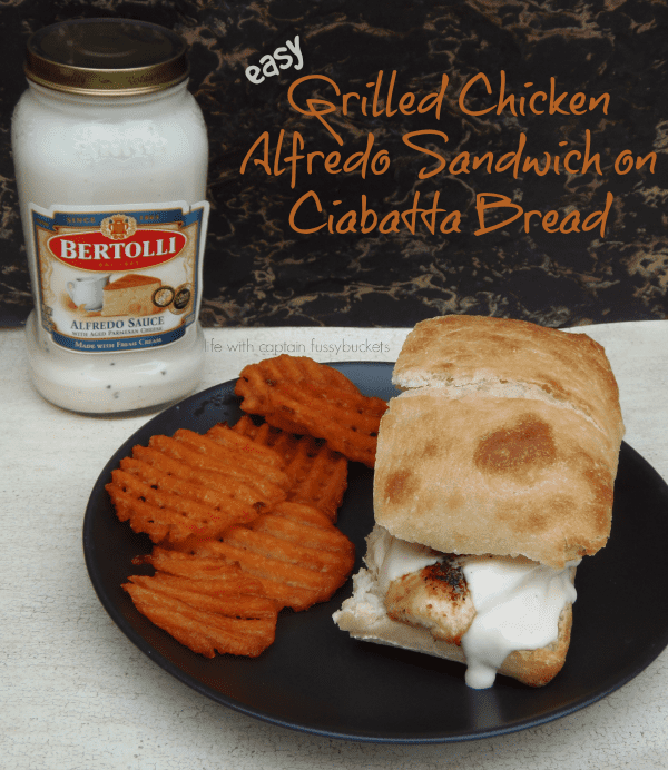 Grilled Chicken Alfredo Sandwich Tuscany to Your Table