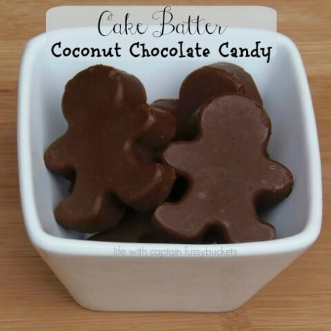 Cake Batter Coconut Chocolate Candy