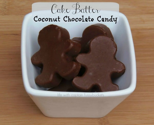 Cake Batter Coconut Chocolate Candy