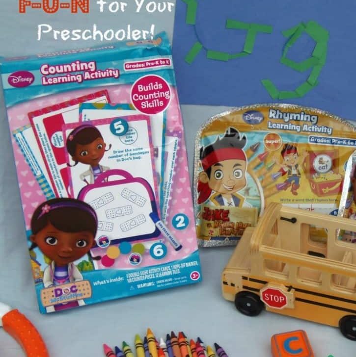 Five Ways to Make Learning FUN for Your Preschooler (including Disney Junior Games!)