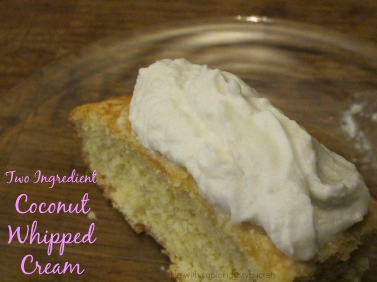 Coconut Whipped Cream - Only Two Ingredients and Simply Delicious