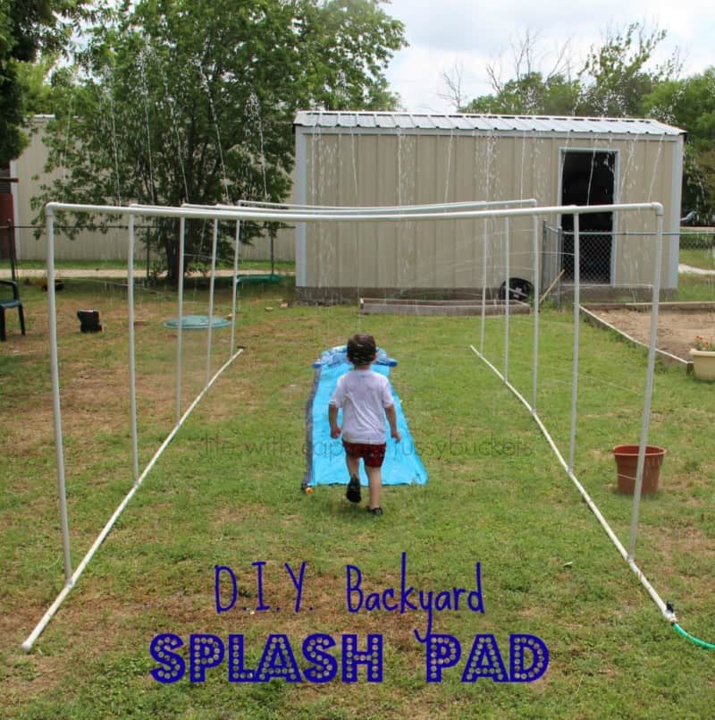 DIY Splash Pad for Summer Fun, Year After Year!