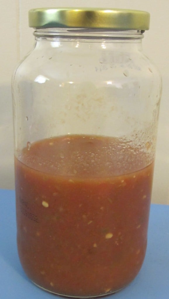 Glass jars make great storage!