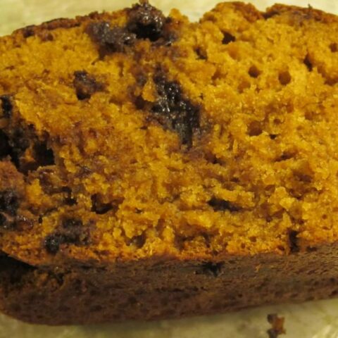 Chocolate Chip Pumpkin Bread Recipe