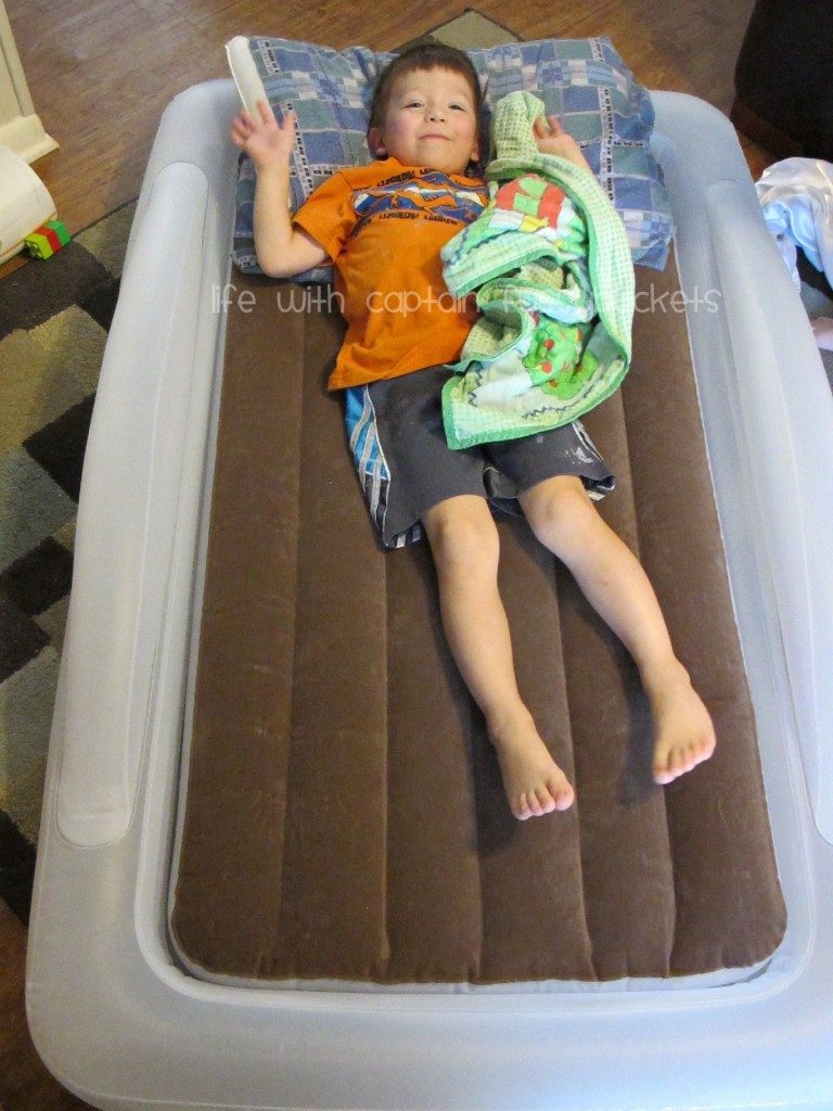 Traveling is Made Easy with The Shrunks Toddler Travel Bed!