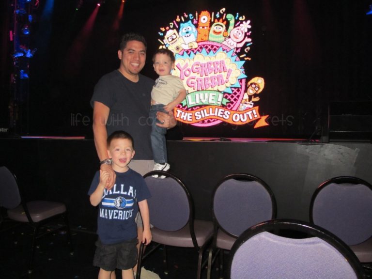 Surprises at Yo Gabba Gabba! Live!