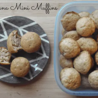 Recipe for Banana Bread - Banana Mini Muffins