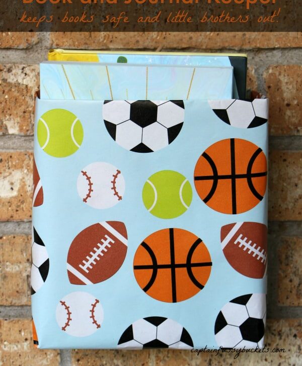 Book and Journal Keeper – Keep Books Safe and Little Brothers Out!