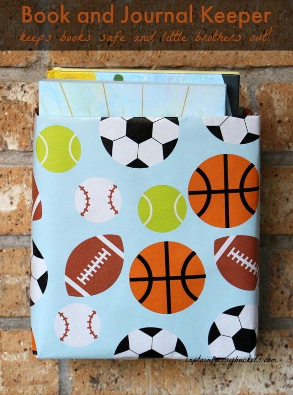 Book and Journal Keeper - Keep Books Safe and Little Brothers Out!