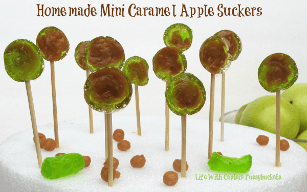 Caramel clearance apple lollipops