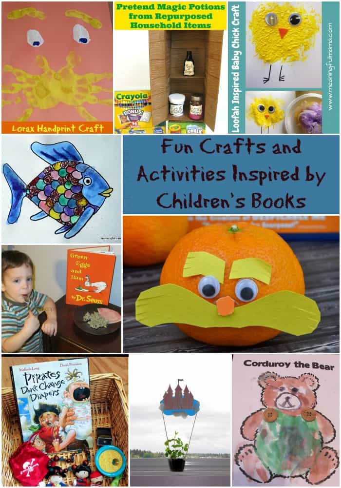 Crafts and Activities Inspired by Our Favorite Children's Books