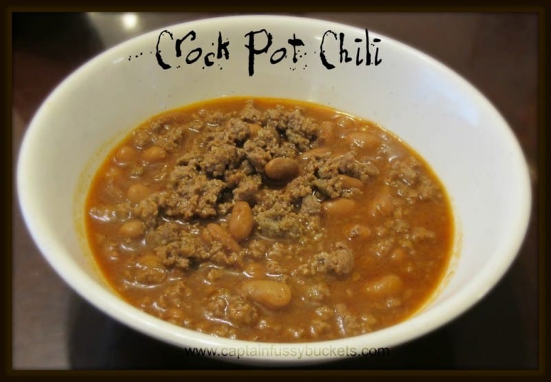 Warm Up With A Bowl of Crock Pot Chili!