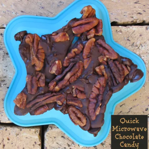 Quick Microwave Chocolate Candy