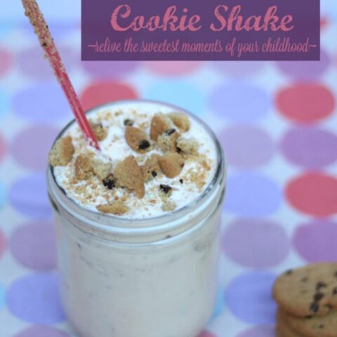 Relive Your Childhood With An Amazing Chocolate Chip Cookie Shake!