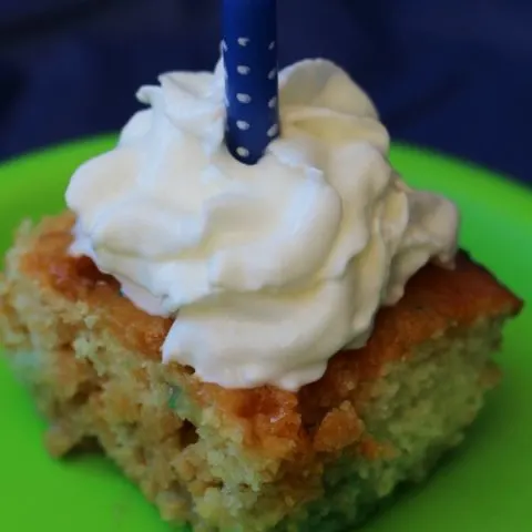 Coconut Cream Birthday Cake