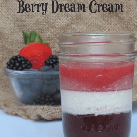 Three Layer Very Berry Dream Cream - A New Summer Favorite!