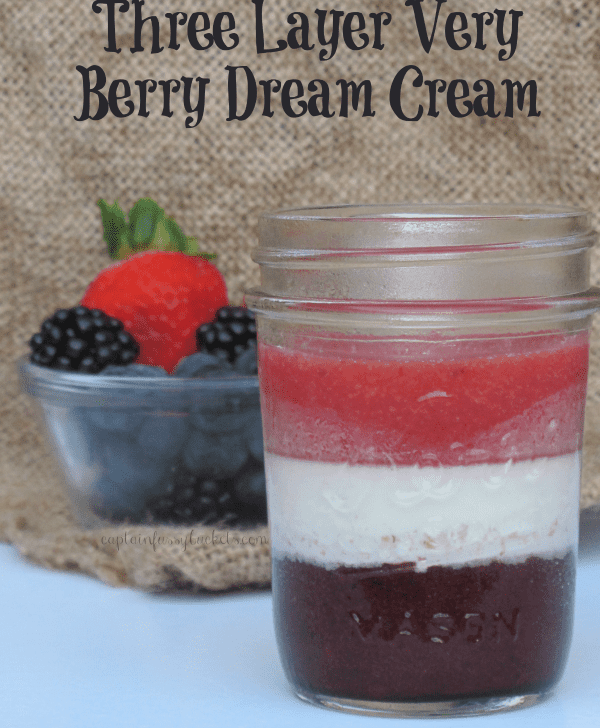 Three Layer Very Berry Dream Cream – A New Summer Favorite!