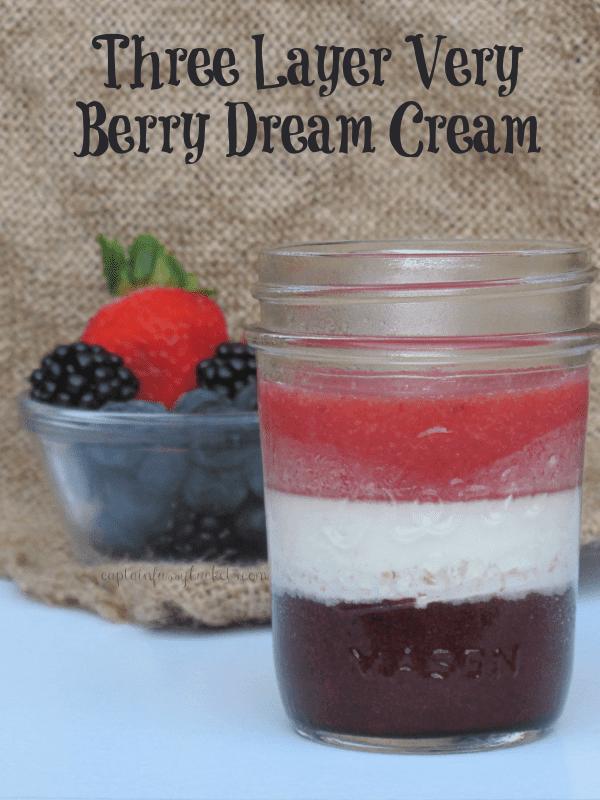 Three Layer Very Berry Dream Cream – A New Summer Favorite!